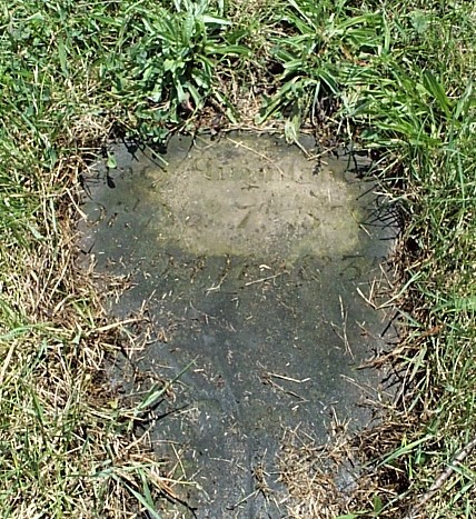 Marker as moved to Flemingsburg Cemetery